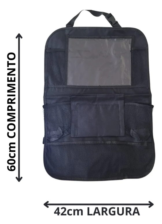 Bolsa Organizadora Carro Porta Brinquedos Acessórios Tablet